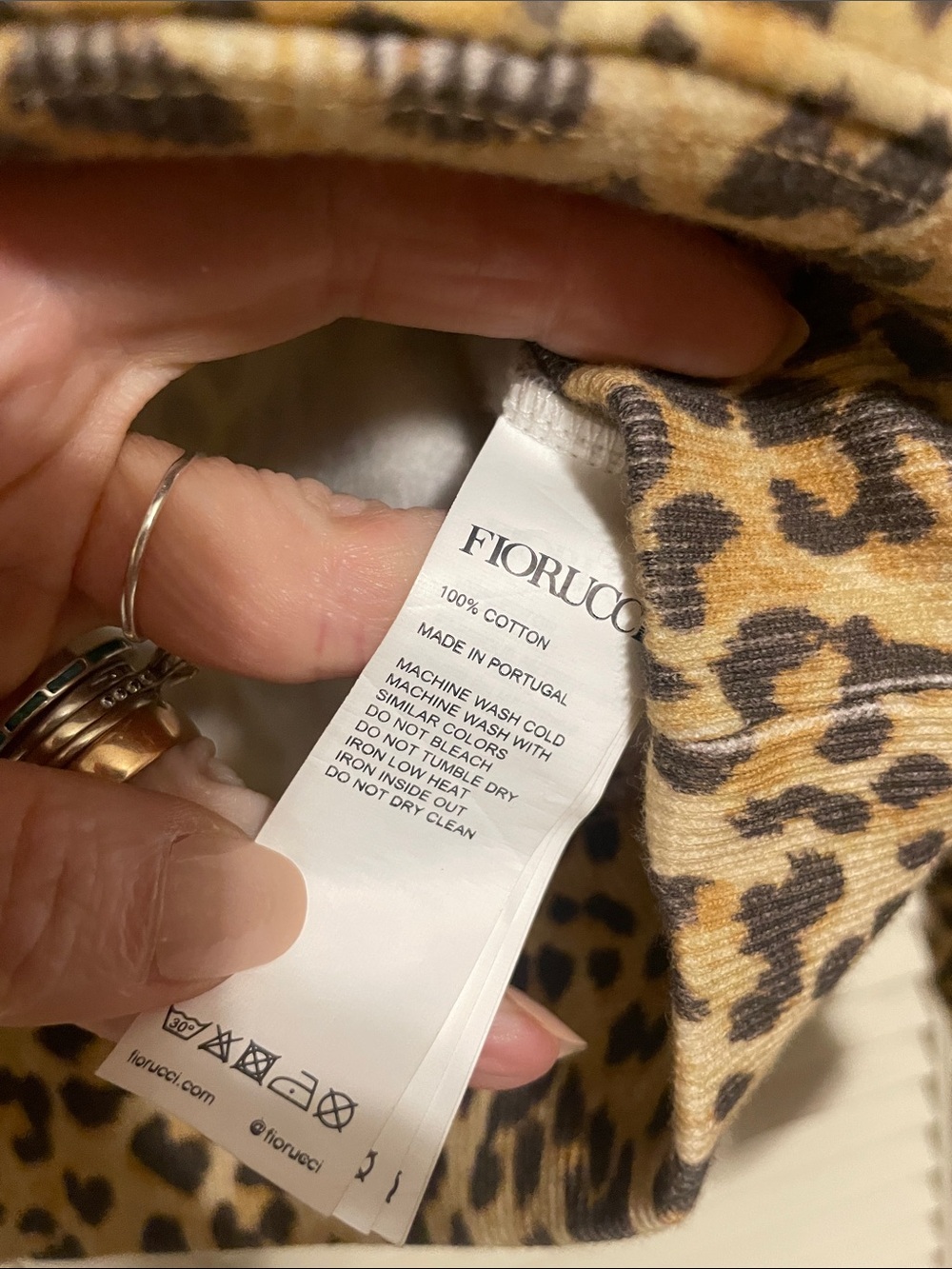 Fiorucci Leopard print Angel Pullover hoodie - Picture 4 of 6
